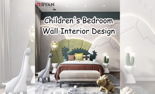 Children's Bedroom Wall Interior Design 
