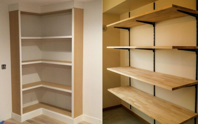 Customized Shelving