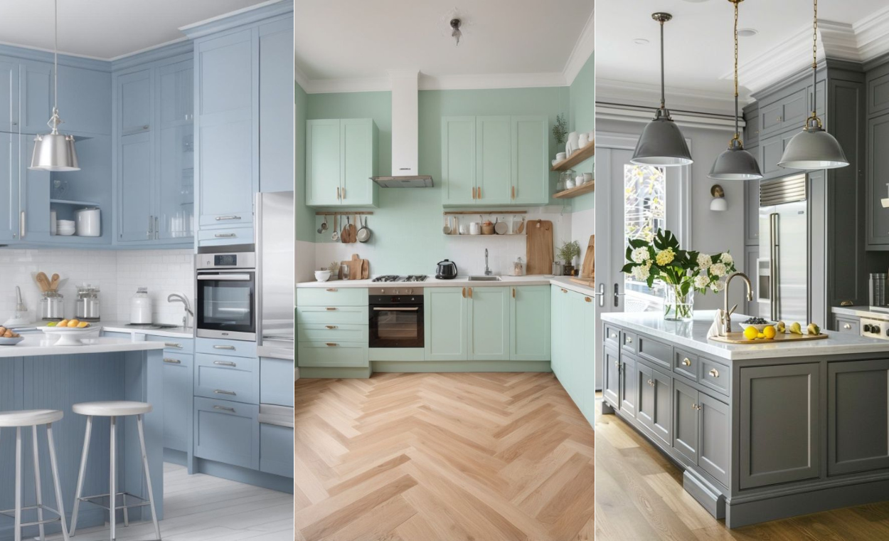 10+ Modular Kitchen Colour Combination Ideas - Ryan Creative Living