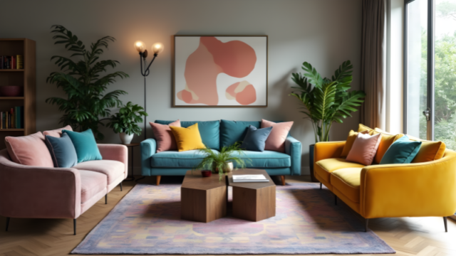 Sofa Colour Combination Ideas To Style Your Living Room