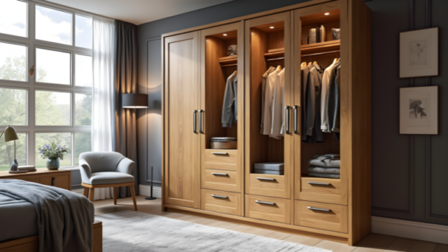 9 Wooden Wardrobe Designs With Stylish Look And Storage