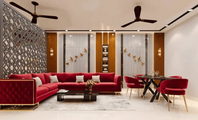 Luxury Living Room Design Ideas for High-End Homes in Delhi NCR