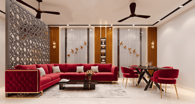 Luxury Living Room Design Ideas for High-End Homes in Delhi NCR