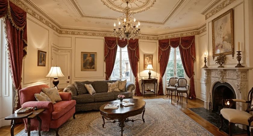 Modern victorian interior design